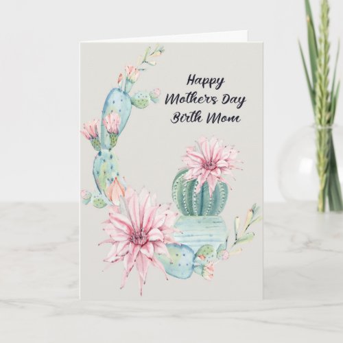 Mothers Day Card for Birth Mom