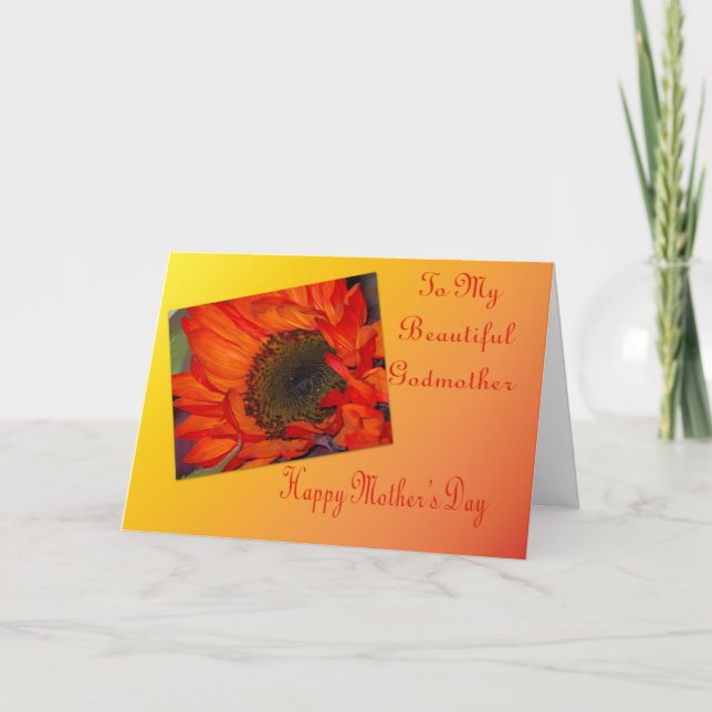 Mother's Day Card For Godmother (Front)