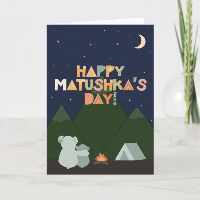 Mother's Day Card for Matushka (Front)
