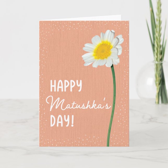Mother's Day Card for Matushka (Front)