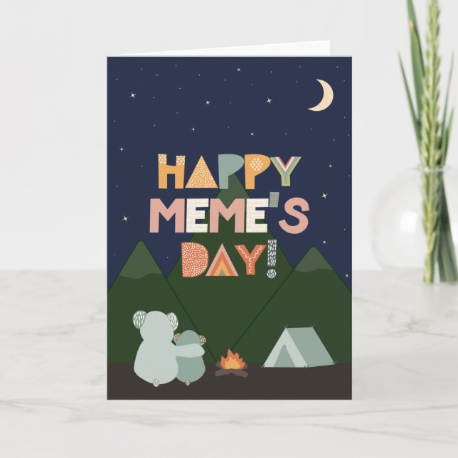 Mother's Day Card for Meme (Front)
