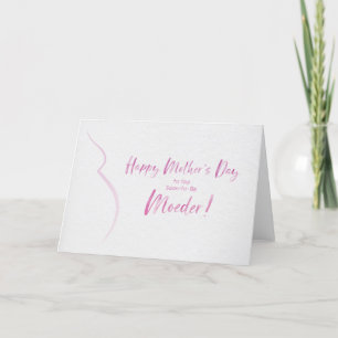 Mother's Day Card for Moeder