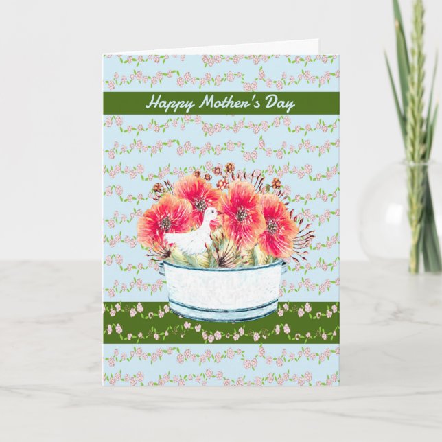 Mother's Day Card for Mom with Flowers (Front)