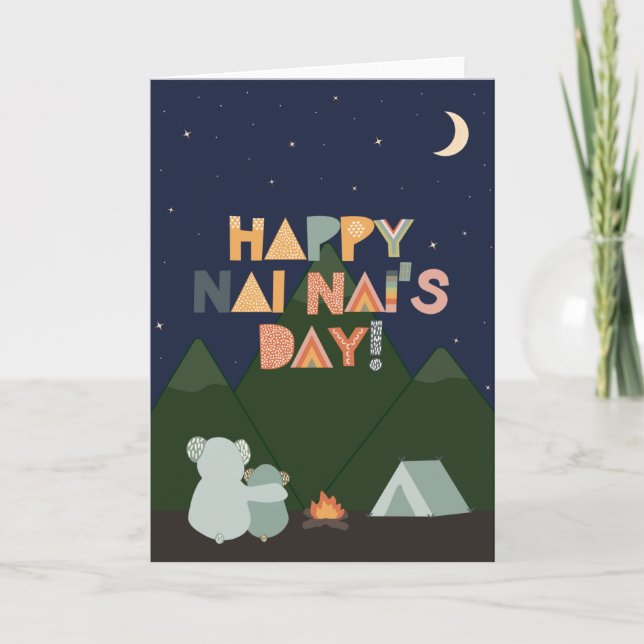 Mother's Day Card for Nai Nai (Front)