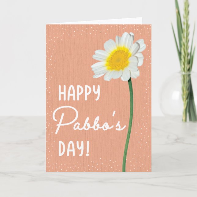 Mother's Day Card for Pabbo (Front)