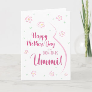Mother's Day Card for Pregnant Ummi