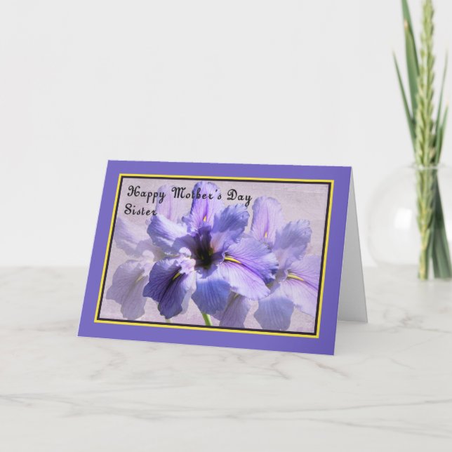 Mother's Day Card for Sister (Front)