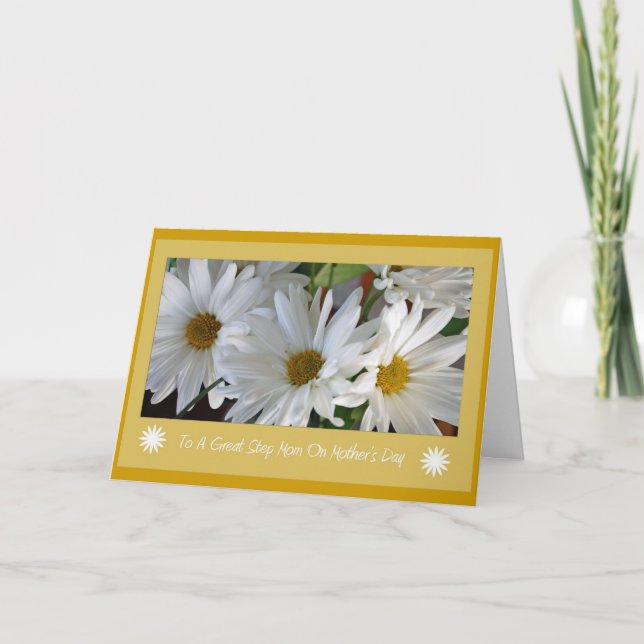 Mother's Day Card For Step Mom (Front)