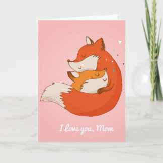 Mother's Day Card - Fox