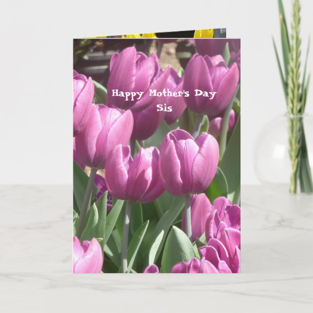 Mother's Day Card From single mom to single mom (Front)