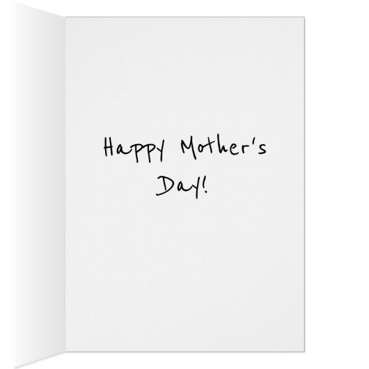 Mother's Day Card - From the Dog - Bully Breed (Inside (Right))