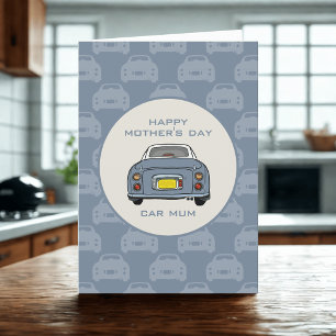 Mother's Day Card from your Lapis Gray Figaro Car