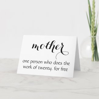 Mother's Day Card - Funny