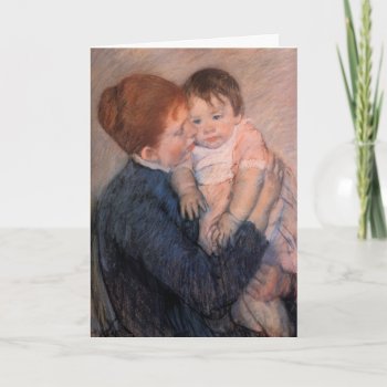 Mother's Day Card - Mary Cassatt by golden_oldies at Zazzle