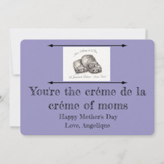 Mother's Day Card, Paris Theme Invitation