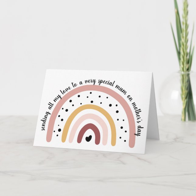 Mother's Day Card - Special Mom (Front)