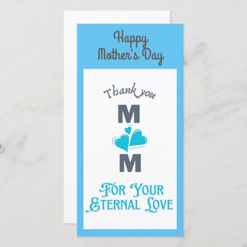 Mothers Day Card _ Thank You Mom