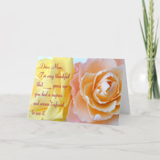 Mother's Day Card - Vagina