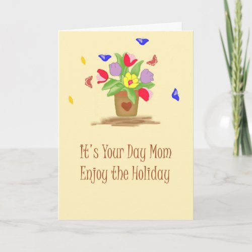 Mothers Day Card with a Special Humorous Message