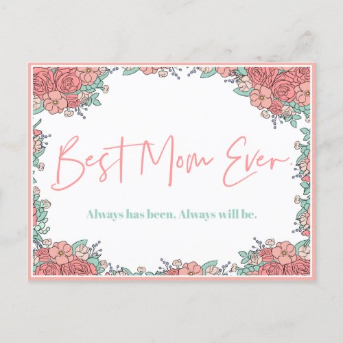Mothers day cards Botanical Cute Sentimental