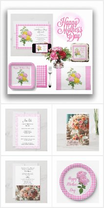 Mother's Day Cards Invitations Gifts