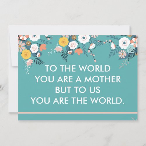 Mothers day cards Quote Sentimental