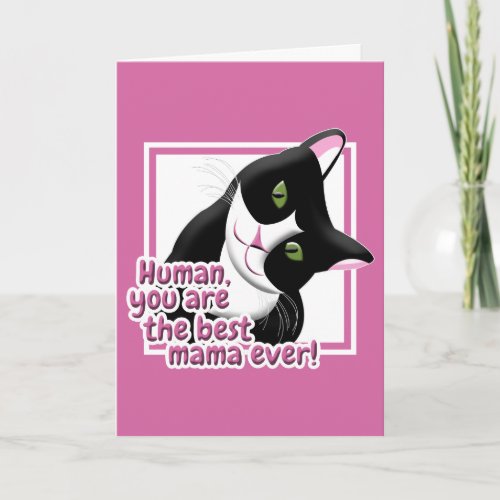 Mothers Day Cat Card
