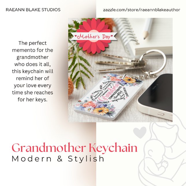 Mother's Day Celebration Keychain (Creator Uploaded)