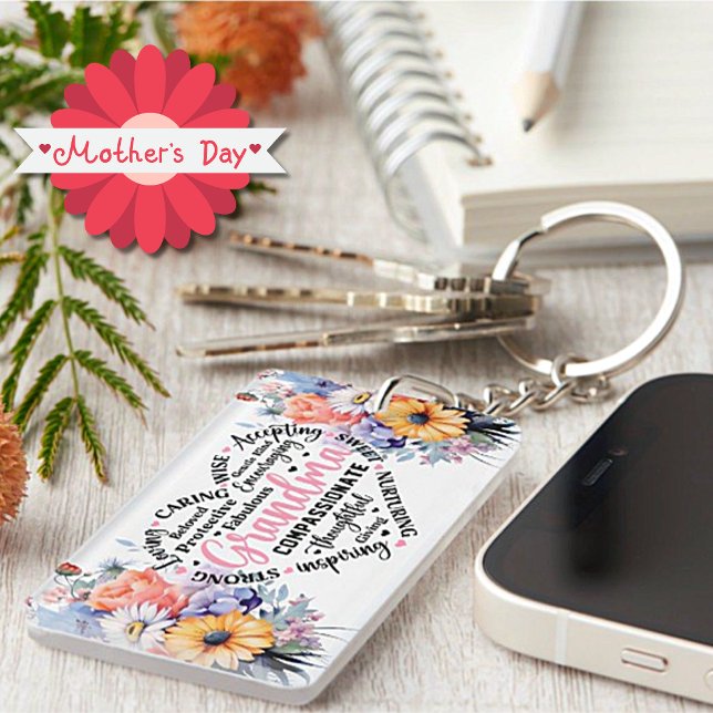 Mother's Day Celebration Keychain (Creator Uploaded)