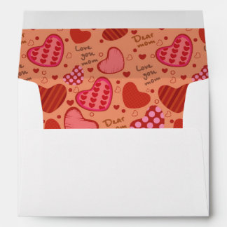Mother's Day Celebration Pattern Envelope