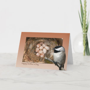 Mother's Day Chickadee Card