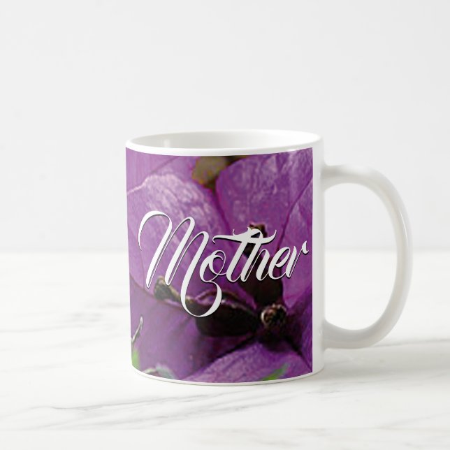 MOTHER'S DAY Christian Proverbs 31 Purple Floral Coffee Mug (Right)