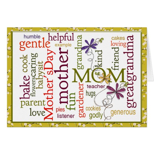 Mother's Day Collage Card