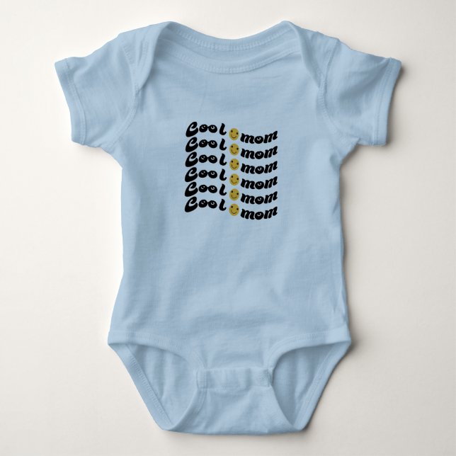 Mother's Day Cool Mom Unique Gifts for Trendy Moms Baby Bodysuit (Front)