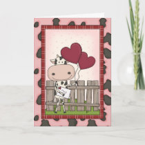 Mother's Day - Cow Delivery Card