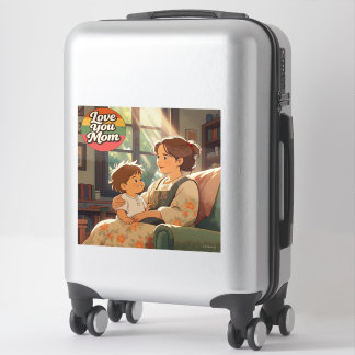 Mother's day Custom-Cut Vinyl Sticker