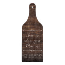 Mother's Day Custom Gifts From Childrens Name Wood