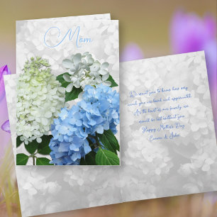 Mothers Day Custom Message Floral Invitation