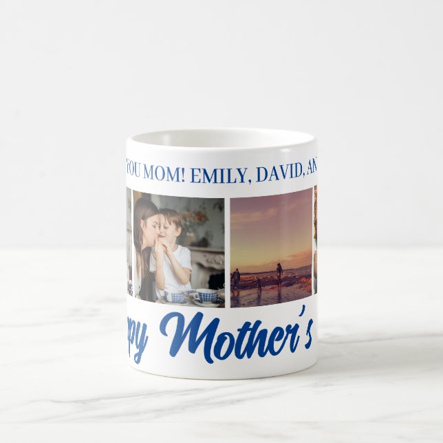  Mother's Day  custom Mom Photo  Coffee Mug (Center)