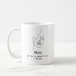 Mothers Day, custom quote keepsake Coffee Mug