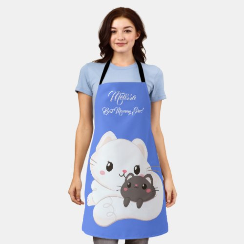Mothers Day Cute Cats  Apron