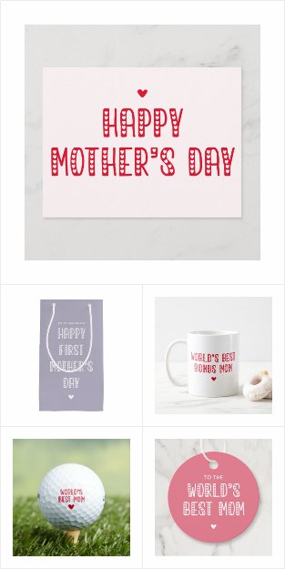 Mother's Day - Cute Typography