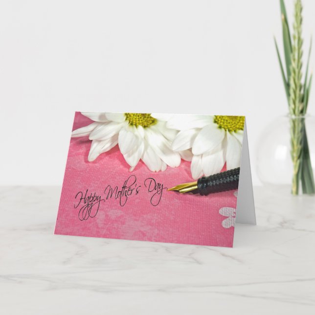 Mother's Day Daisies Card (Front)