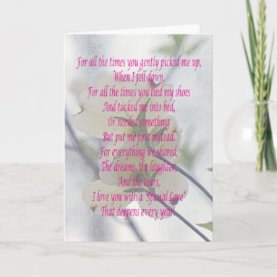 Mothers Day Dogwood Card