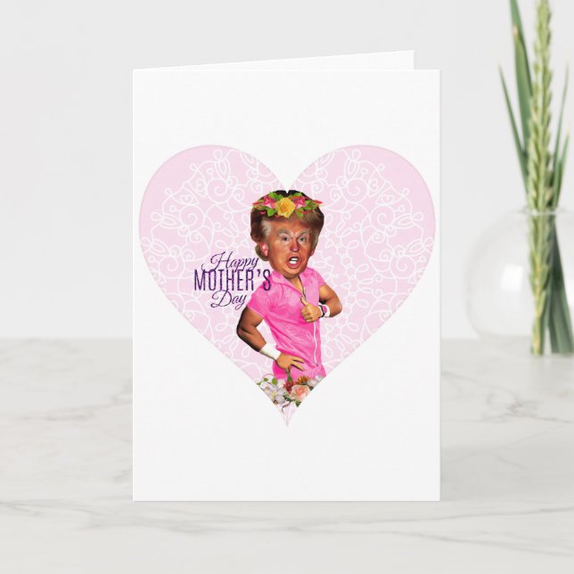 mothers day donald trump card (Front)