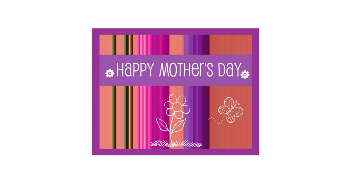 Mother's Day Drawings Postcard | Zazzle.com