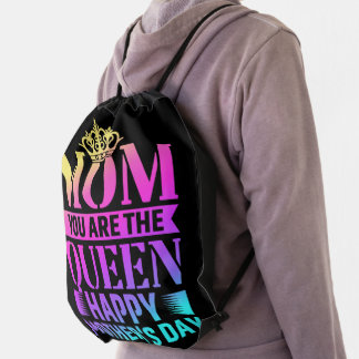 Mother's Day Drawstring Bag