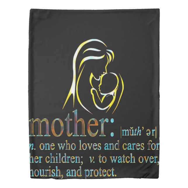 Mother's day  duvet cover (Front)