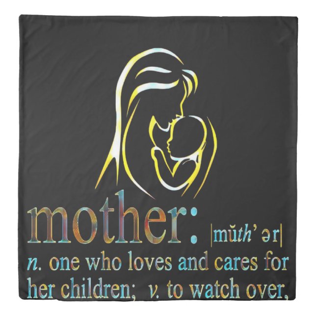 Mother's day  duvet cover (Front)