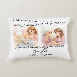 Mother's Day Elders Care Throw Pillow
